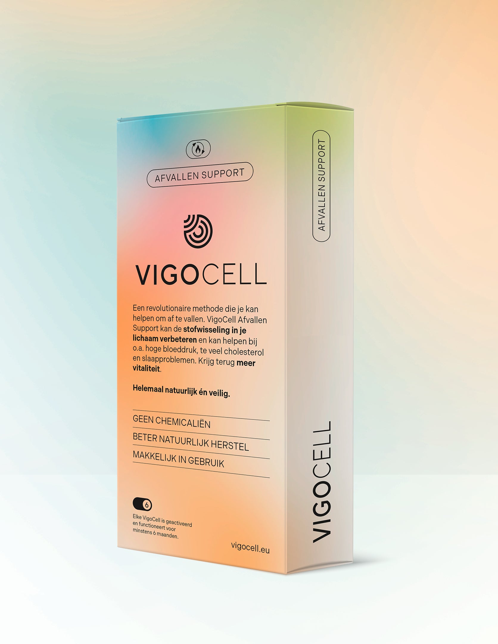 VigoCell Afvallen Support verpakking