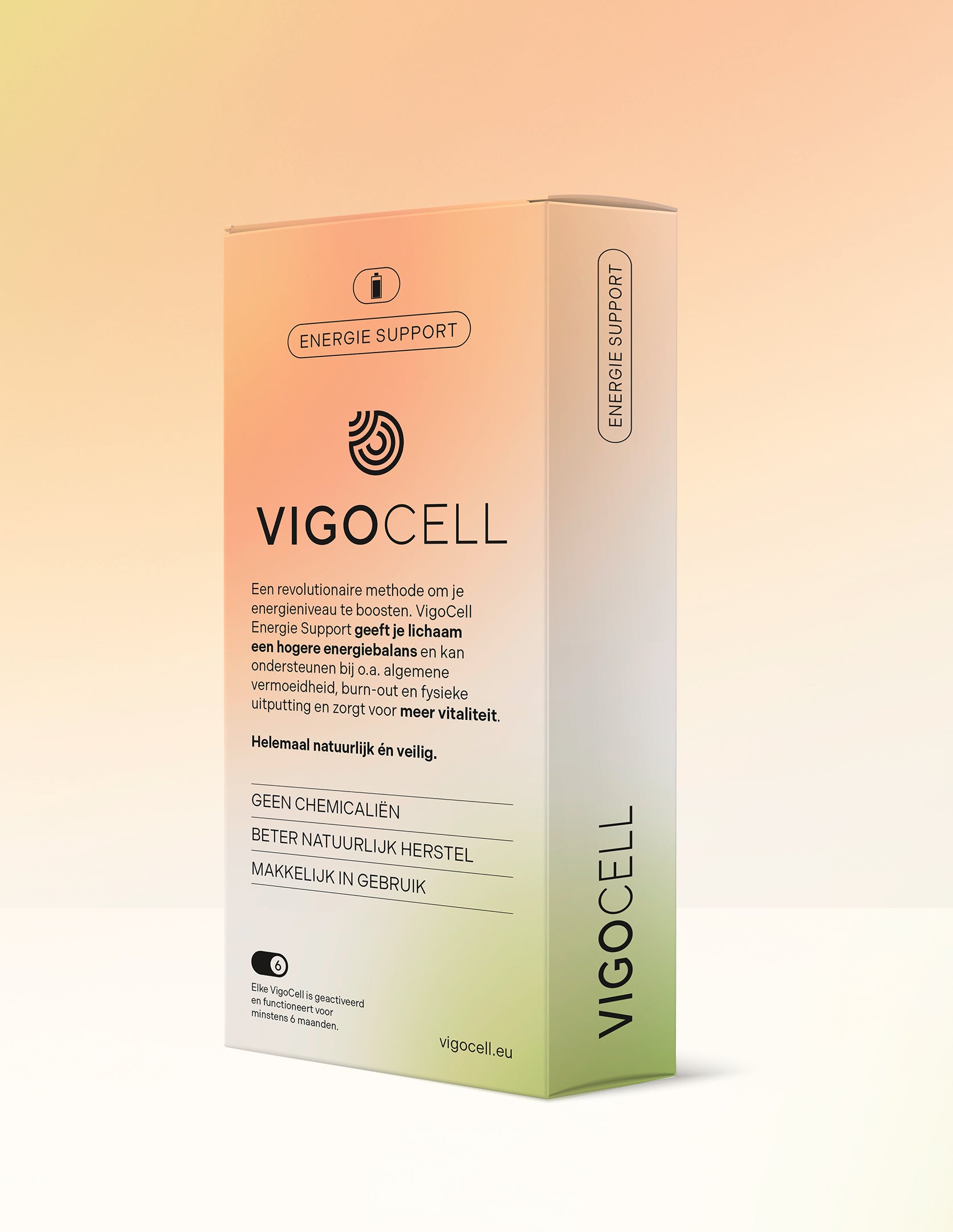 VigoCell Energie Support verpakking
